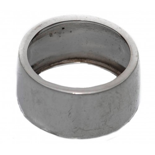 Ring in silver wide and plain